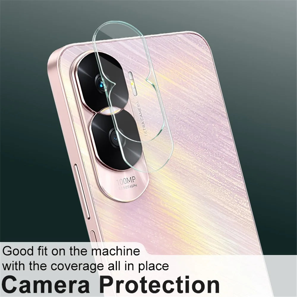 IMAK For Honor X50i Tempered Glass Lens Film Integrated Lens Protector + Acrylic Lens Cap - 3