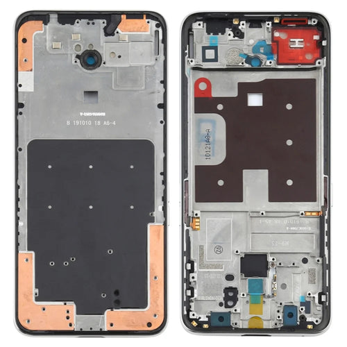 For OPPO Reno2 Z / Reno2 F Middle Plate Frame Repair Part (A-Side) (without Logo) - White - 1