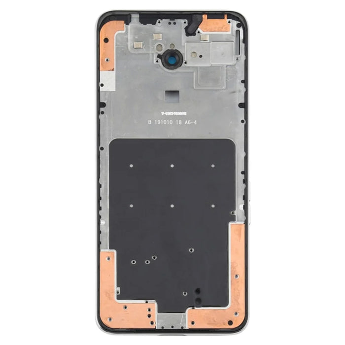 For OPPO Reno2 Z / Reno2 F Middle Plate Frame Repair Part (A-Side) (without Logo) - White - 2