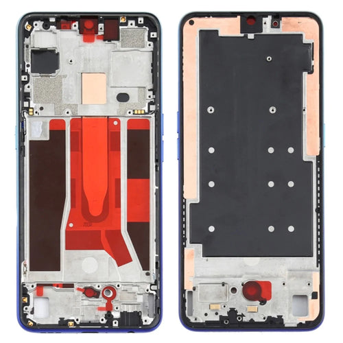 For OPPO Reno3 5G / Reno3 Youth / F15 / Find X2 Lite / K7 (2020) Middle Plate Frame Repair Part (A-Side) (without Logo) - Blue - 1