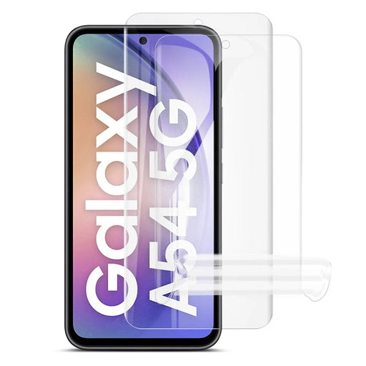 IMAK 2Pcs / Set Hydrogel Film III for Samsung Galaxy A54 5G TPU Screen Film Clear Full Screen Protector - 1