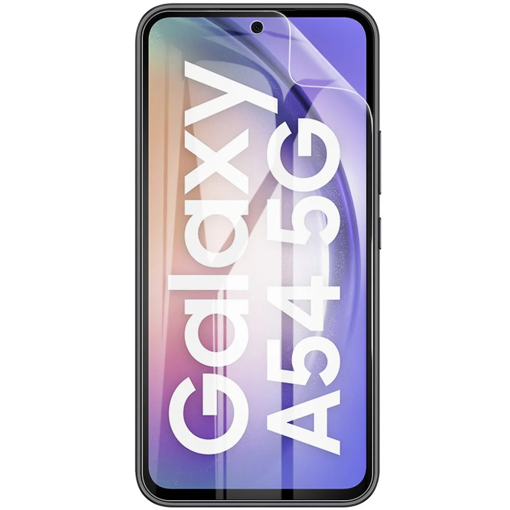 IMAK 2Pcs / Set Hydrogel Film III for Samsung Galaxy A54 5G TPU Screen Film Clear Full Screen Protector - 4