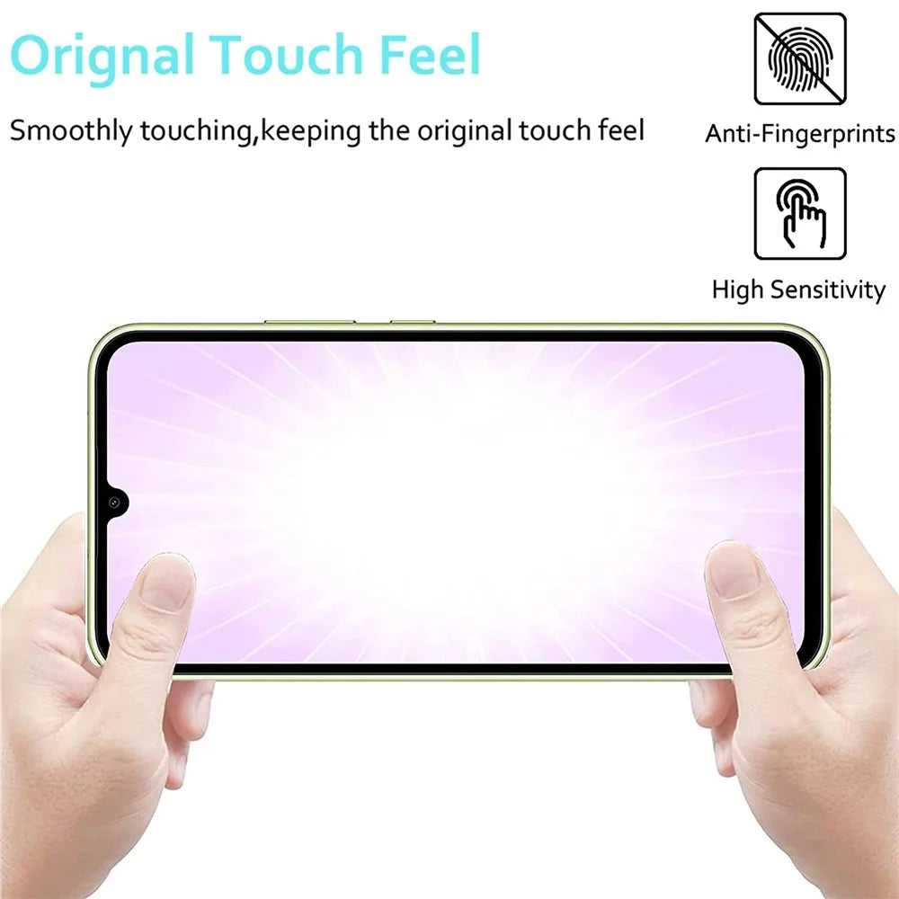 2Pcs For Samsung Galaxy A54 4G Screen Protector + Camera Lens Protector HD Clear Tempered Glass Film Lens Film - 3
