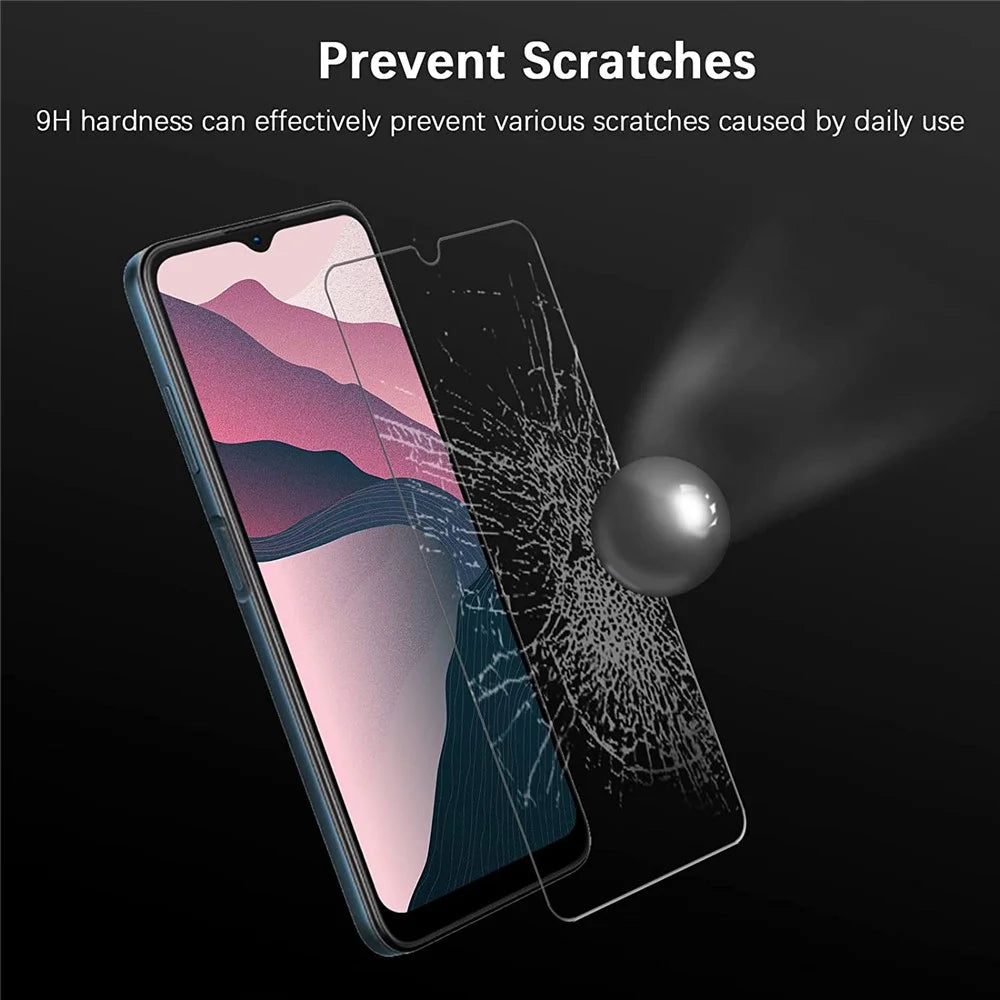 For Samsung Galaxy A54 5G 2.5D Arc Edge Tempered Glass Film 9H Hardness HD Screen Protector - 3