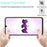 2Pcs For Samsung Galaxy A34 5G Screen Protector Tempered Glass Film with Camera Lens Protectors - 3