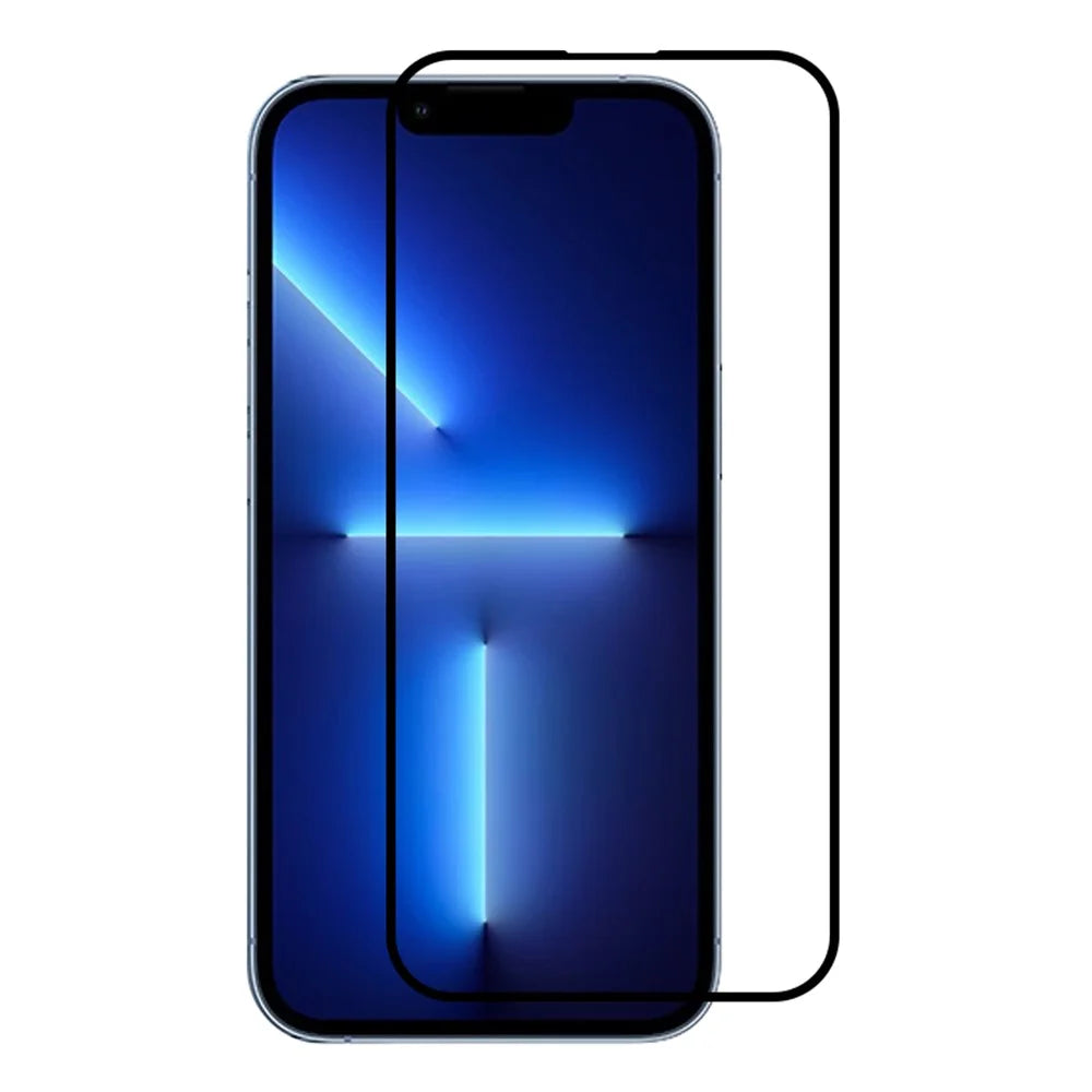 RURIHAI Screen Protector for iPhone 15 Pro Max Full Glue High Aluminum-silicon Glass Secondary Hardening Film - 1