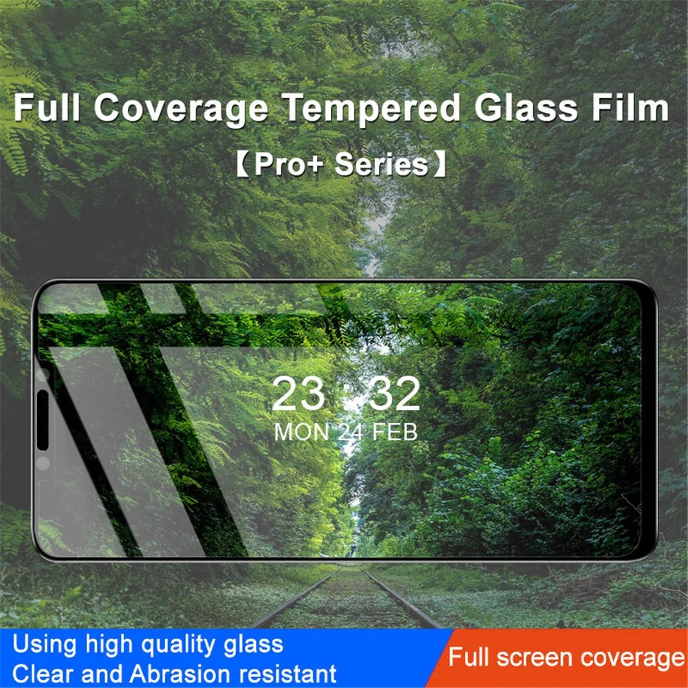 IMAK Pro+ Series for Huawei Enjoy 60X  / nova Y91 4G Tempered Glass Phone Full Screen Protector HD Clear Anti-explosion Film - 3