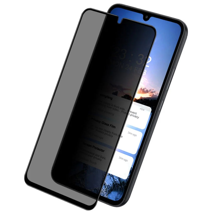 IMAK For Samsung Galaxy A34 5G Anti-spy Tempered Glass Film Full Coverage Phone Screen Protector - 4