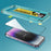 WEKOME For iPhone 14 Pro High Aluminium-silicon Glass Screen Protector Full Coverage Clear Film with Magnetic Installation Kit - 2