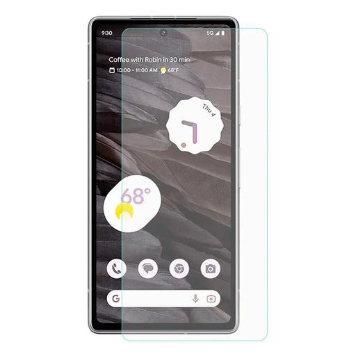 AMORUS For Google Pixel 7a High Aluminum-silicon Glass Film 2.5D Arc Edge Anti-explosion Phone Screen Protector - 1