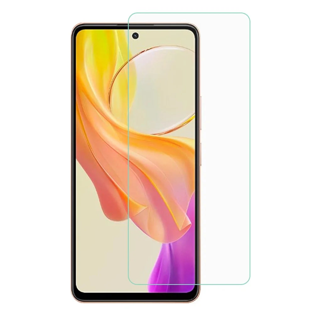 For vivo Y78 Transparent Cell Phone Screen Protector 0.3mm Arc Edge Tempered Glass Film - 1