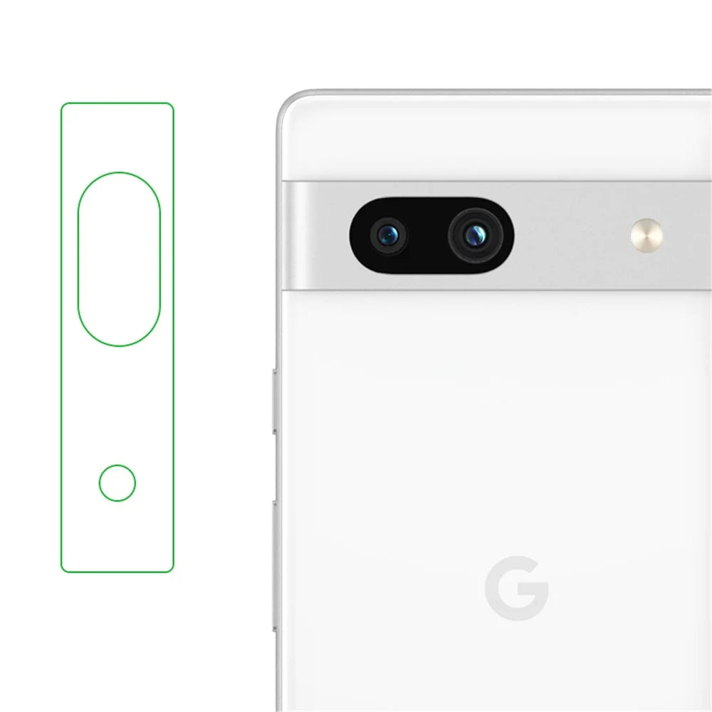 For Google Pixel 7a Camera Lens Protector HD Tempered Glass Phone Lens Film - 1