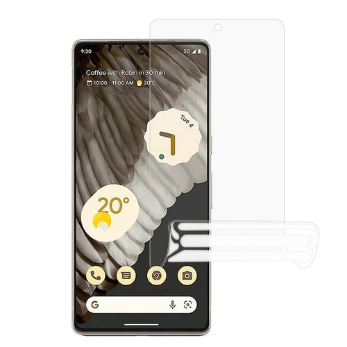 For Google Pixel 7a Soft PET Screen Protector High Definition Anti-Scratch Hydrogel Film - 1