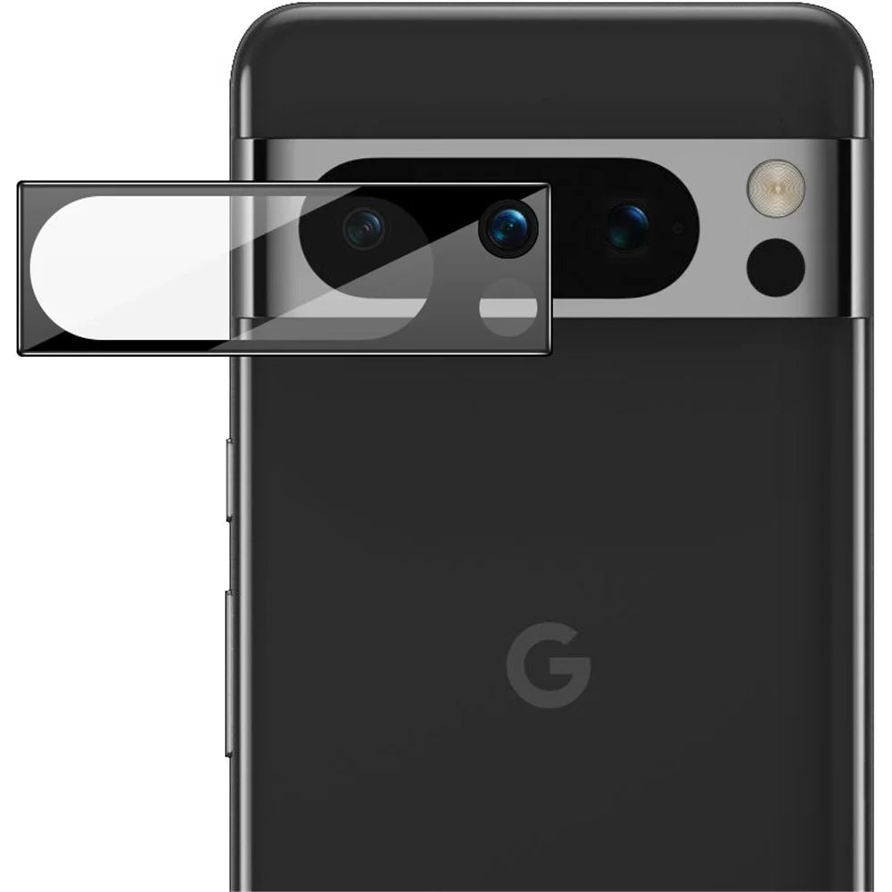 IMAK For Google Pixel 8 Pro Anti-Scratch Camera Lens Protector Tempered Glass Lens Film (Black Version) - 1