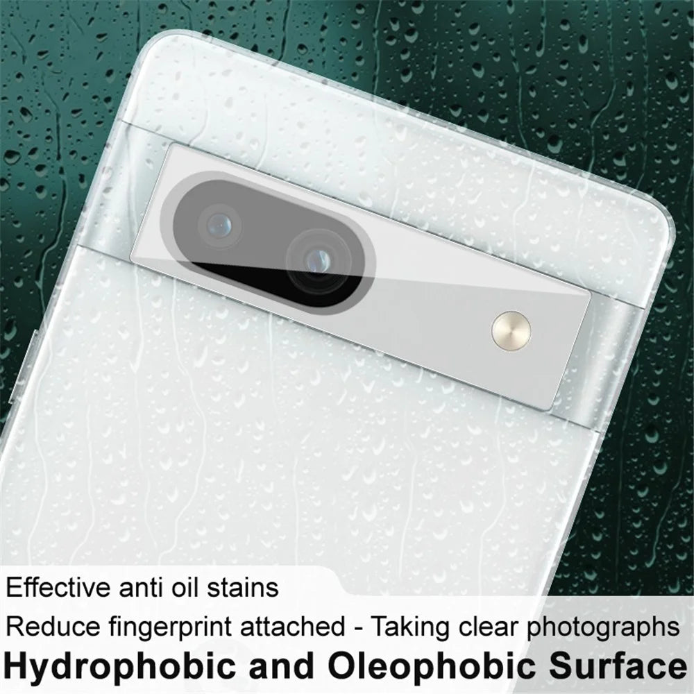 IMAK 2Pcs  /  Set for Google Pixel 7a Camera Lens Protector, Clear Tempered Glass Phone Lens Film - 6
