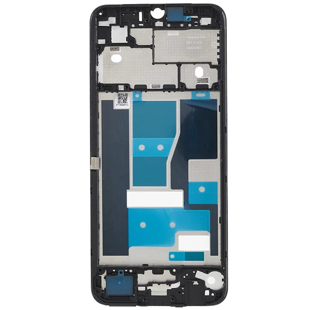 For Realme C30 4G Middle Plate Frame (A-Side) + Sensor Flex Cable Repair Part (without Logo) - 2