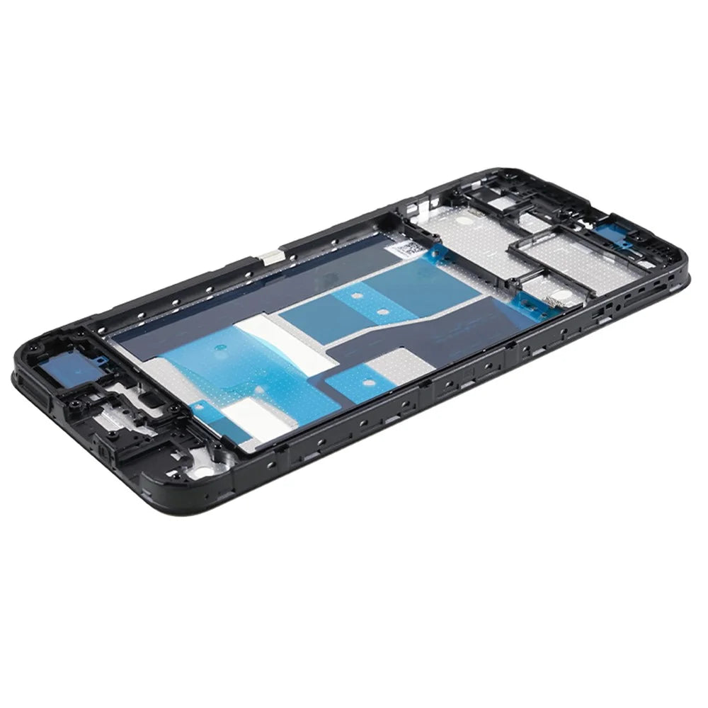 For Realme C30 4G Middle Plate Frame (A-Side) + Sensor Flex Cable Repair Part (without Logo) - 4