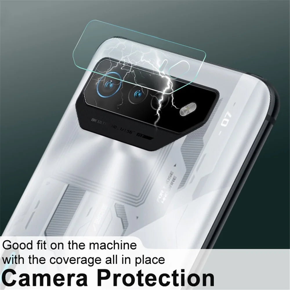 IMAK 2Pcs  /  Set For Asus ROG Phone 7 5G / 7 Pro / 7 Ultimate 5G Camera Lens Protector HD Clear Tempered Glass Lens Film - 5