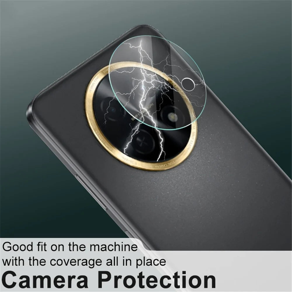 IMAK 2Pcs  /  Set For Huawei Enjoy 60X / nova Y91 4G HD Clear Camera Lens Protector Tempered Glass Lens Film - 5