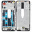For Oppo Reno7 5G (Global) / Find X5 Lite Middle Plate Frame Repair Part (A-Side) (without Logo) - 1