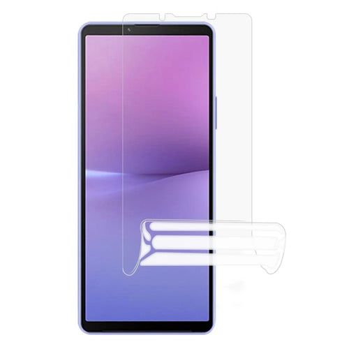 For Sony Xperia 10 V Soft Hydrogel TPU Screen Protector Anti-Scratch Ultra Clear Full Cover Phone Screen Film - 1