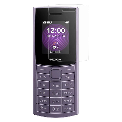 For Nokia 110 4G (2023) Soft PET Phone Screen Protector Scratch-resistant Ultra Clear Screen Film - 1