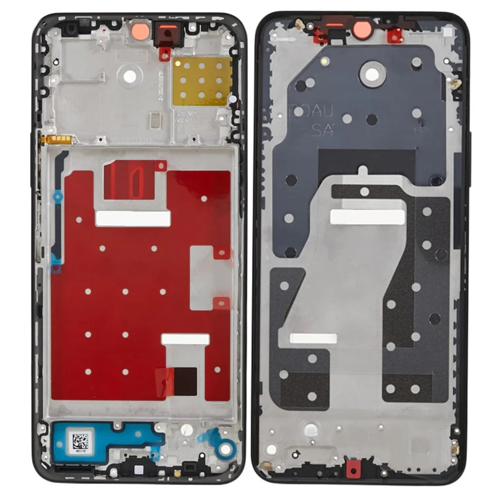 For Honor X8a 4G CRT-LX1 CRT-LX2 CRT-LX3 OEM Middle Plate Frame Phone Spare Part (without Logo) - Midnight Black - 1