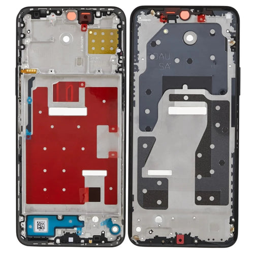 For Honor X8a 4G CRT-LX1 CRT-LX2 CRT-LX3 OEM Middle Plate Frame Phone Spare Part (without Logo) - Midnight Black - 1