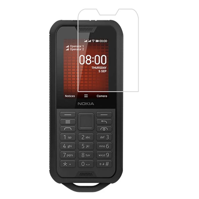 For Nokia 800 DS Phone Screen Protector Ultra Clear Scratch-resistant PET Protective Film - 1