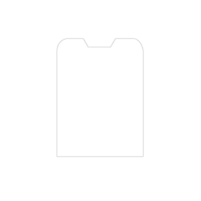 For Nokia 800 DS Phone Screen Protector Ultra Clear Scratch-resistant PET Protective Film - 2