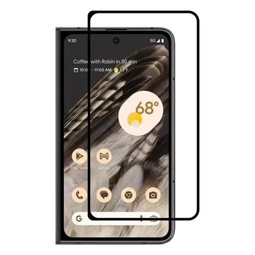 RURIHAI High Aluminum-silicon Glass Screen Film for Google Pixel Fold , 0.26mm 2.5D Secondary Hardening Screen Protector - 1
