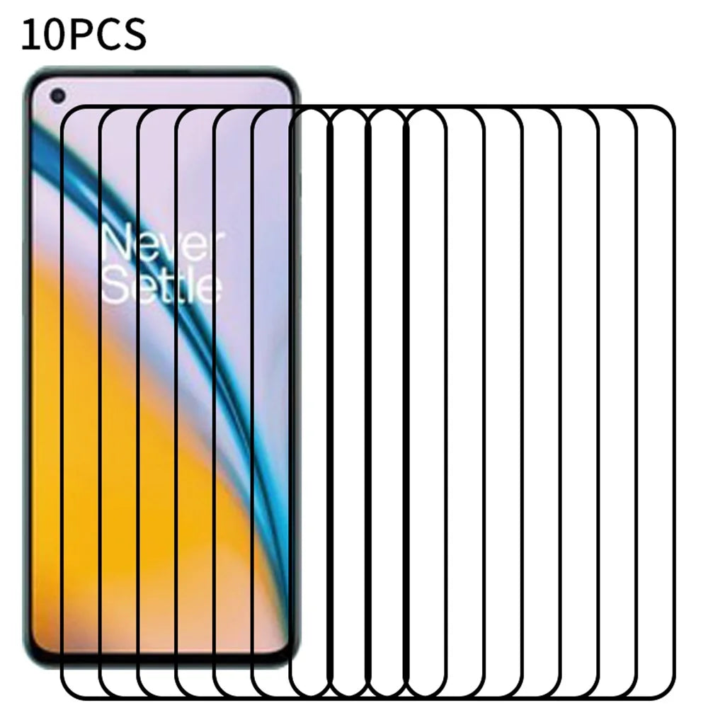 RURIHAI 10Pcs 2.5D 0.26mm Screen Protector for OnePlus Nord 3 5G / Ace 2V , High Aluminum-silicon Glass Secondary Hardening Film - 1