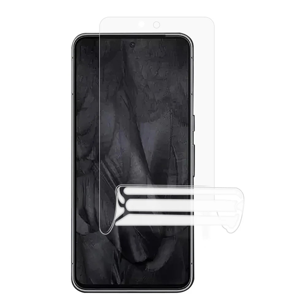 Full Coverage Phone Screen Protector for Google Pixel 8 , Anti-Fingerprint Ultra Clear Soft Hydrogel TPU Film - 1