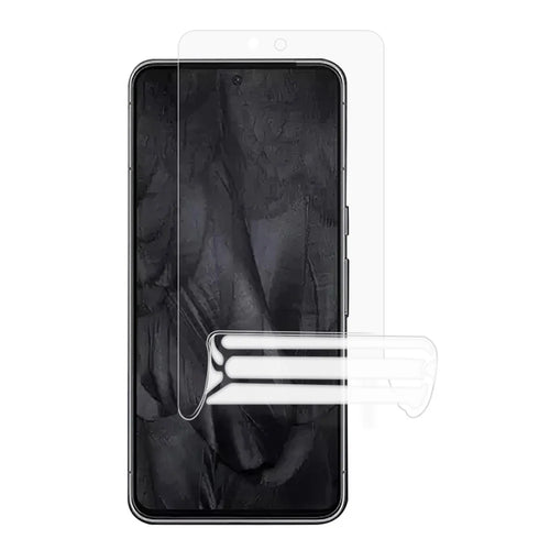 Full Coverage Phone Screen Protector for Google Pixel 8 , Anti-Fingerprint Ultra Clear Soft Hydrogel TPU Film - 1