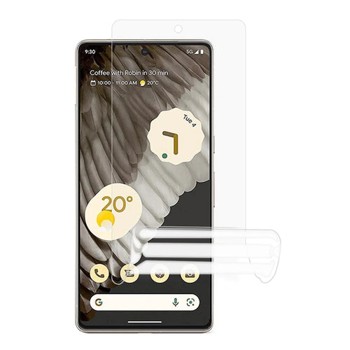 Phone Screen Protector for Google Pixel 8 Pro , Ultra Clear Soft Hydrogel TPU Full Coverage Anti-Scratch Screen Film - 1