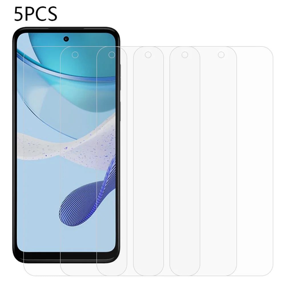 5Pcs / Set For Motorola Moto G 5G (2023) 0.3mm Screen Protector 2.5D Arc Edge Tempered Glass Anti-explosion Film - 1