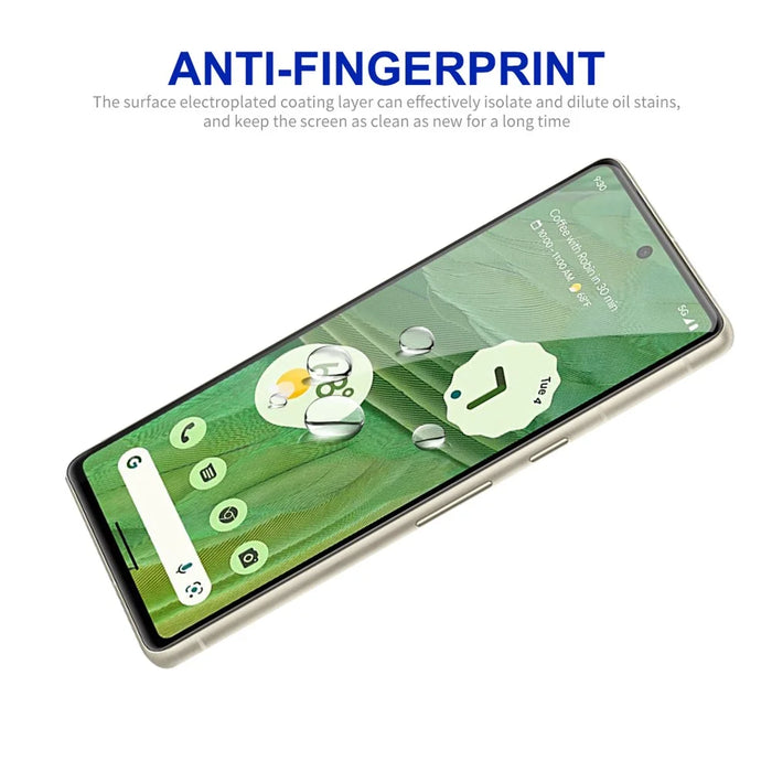 ENKAY HAT PRINCE 5PCS Screen Film for Google Pixel 7a Silk Printing High Aluminium-silicon Glass 9H 2.5D 0.26mm Screen Protector - 5