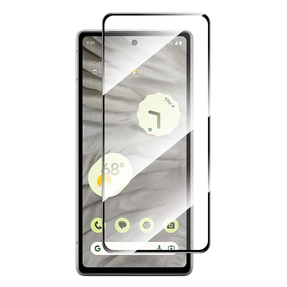 ENKAY HAT PRINCE 9H 0.26mm Screen Protector for Google Pixel 7a , Silk Printing 2.5D High Aluminium-silicon Glass Film - 1
