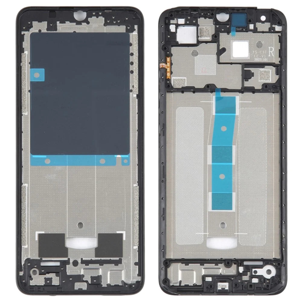 For Xiaomi Redmi 12C 4G / Poco C55 4G Middle Plate Frame Repair Part (A-Side) (without Logo) - 1