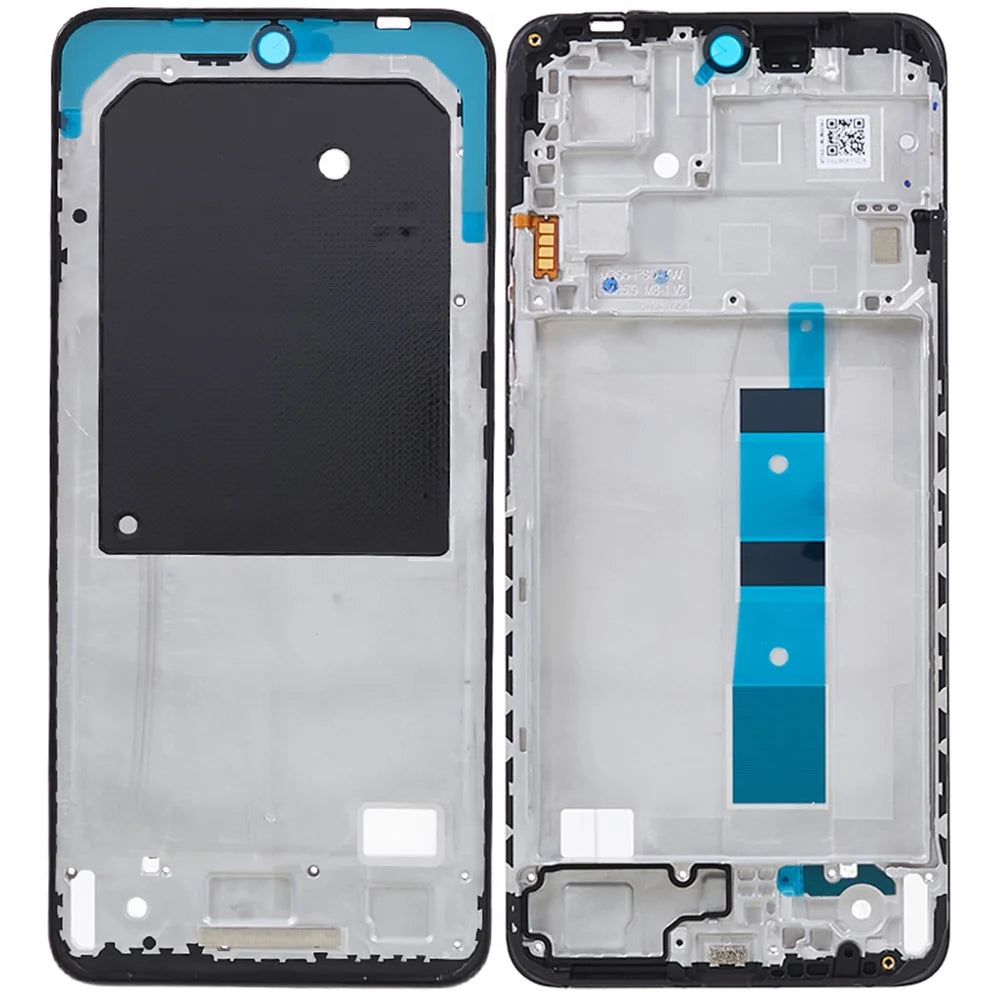 For Xiaomi Redmi Note 12 4G Middle Plate Frame Repair Part (A-Side) (without Logo) - 1