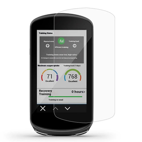 PET Screen Protector for Garmin Edge 1030 Plus Cycling Computer Ultra Clear Protective Screen Film - 1