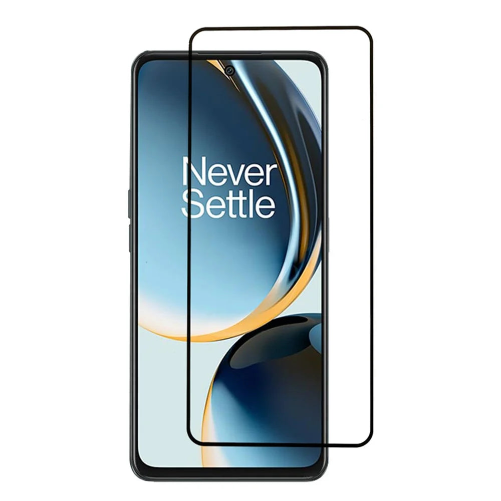 For OnePlus Nord N30 5G / CE 3 Lite 5G Silk Printing Full Screen Protector Full Glue Anti-explosion Phone Tempered Glass Film - 1