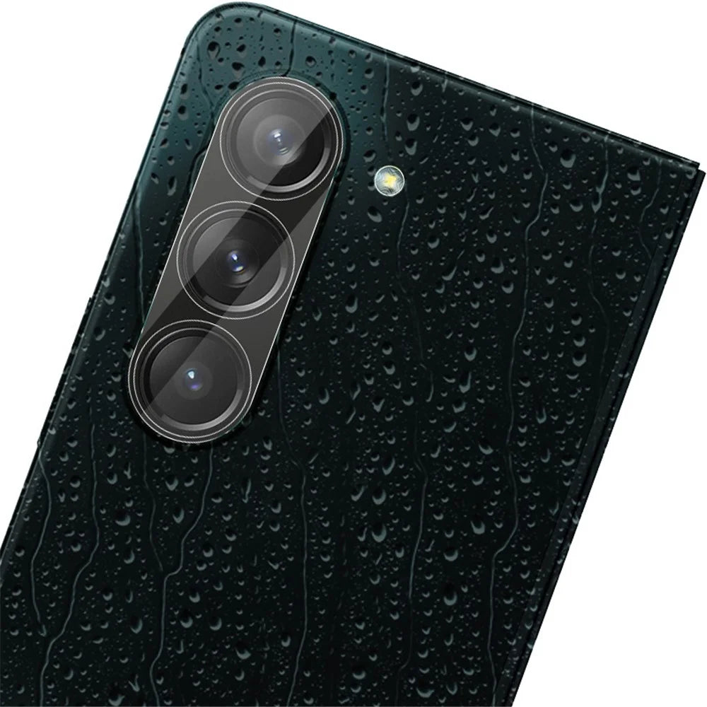 IMAK For Samsung Galaxy Z Fold5 5G HD Clear Integrated Camera Lens Film Clear Tempered Glass Lens Protector + Acrylic Lens Cap - 7