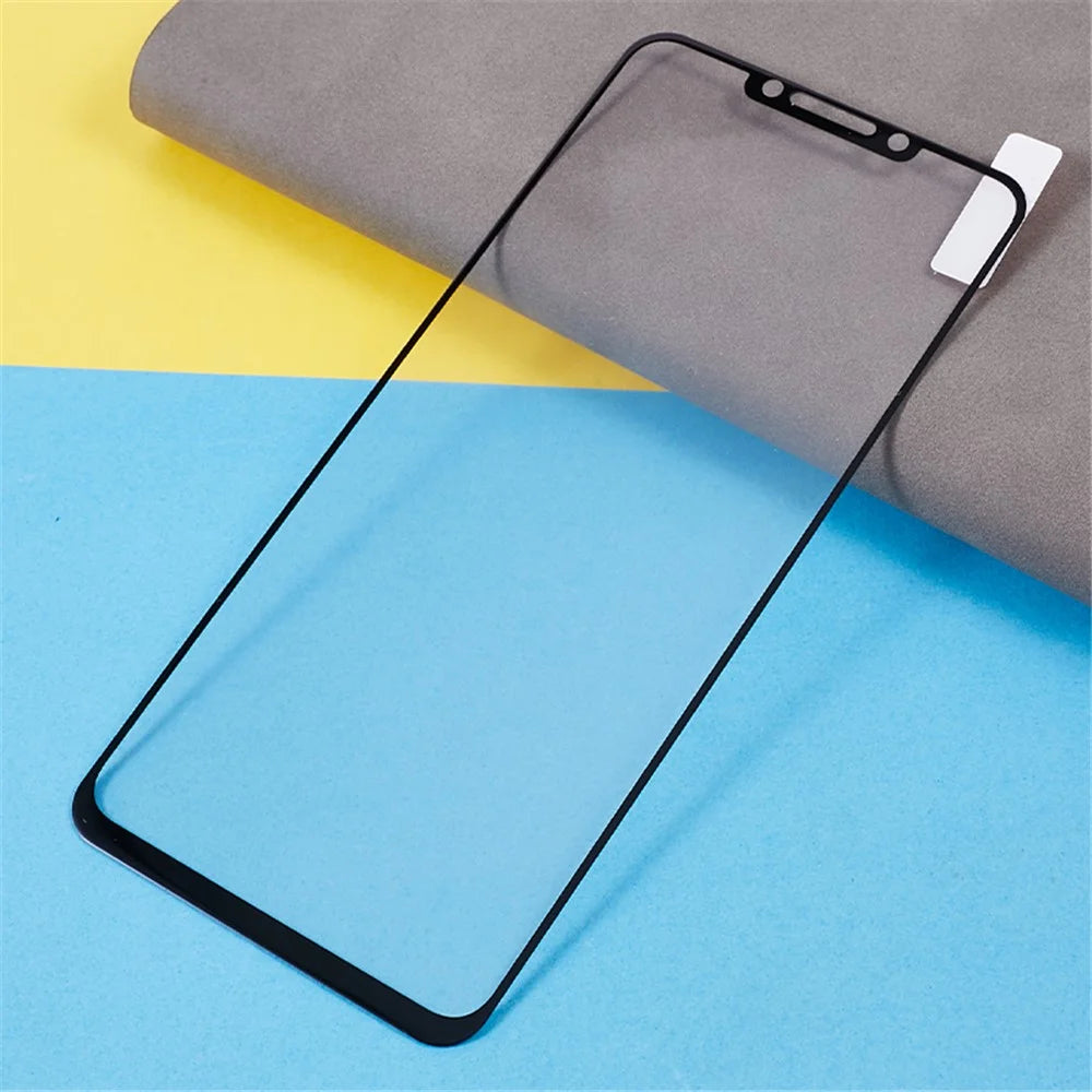 For Huawei nova Y91 4G Silk Printing Screen Protector HD Clarity Full Cover Full Glue Tempered Glass Film - 2