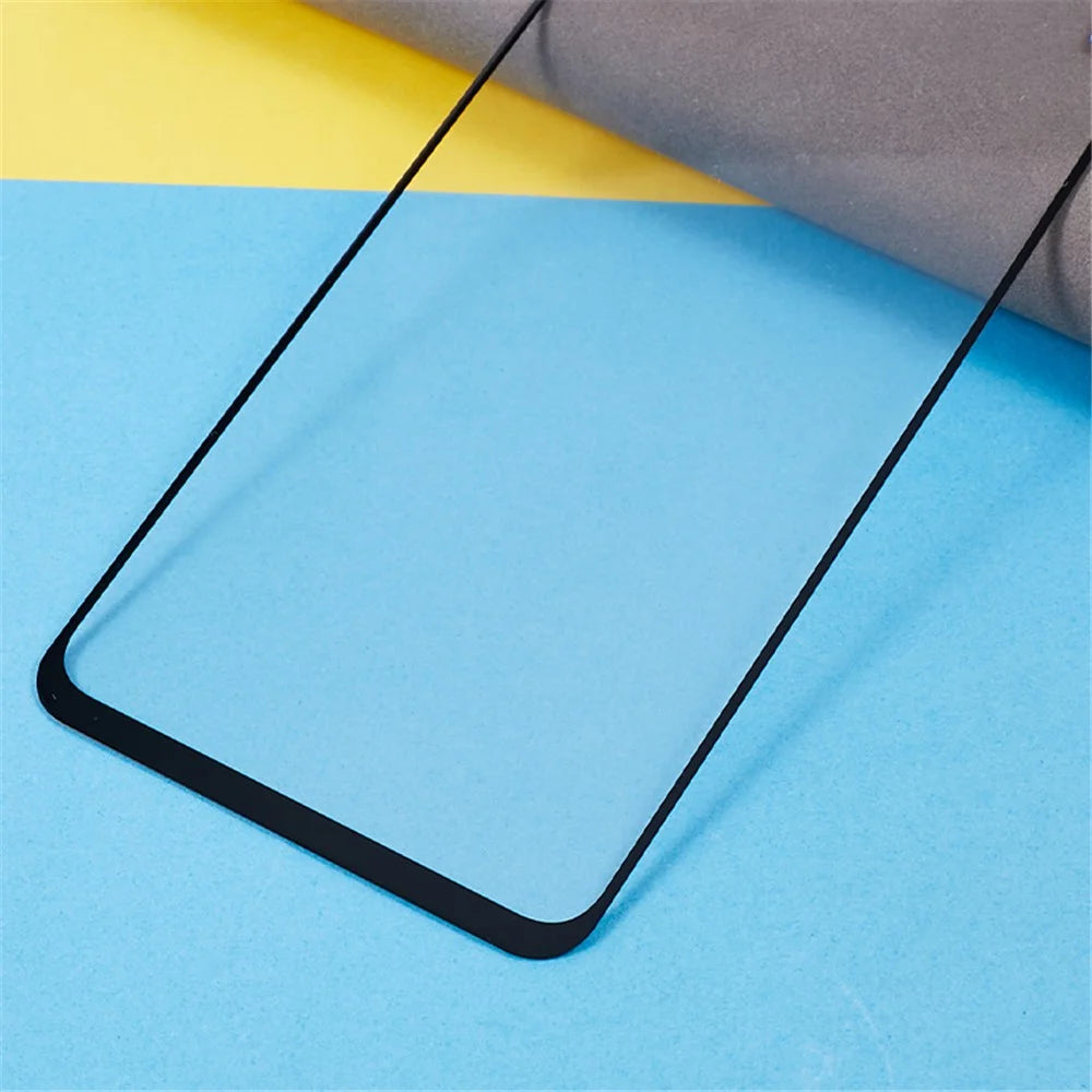 For Huawei nova Y91 4G Silk Printing Screen Protector HD Clarity Full Cover Full Glue Tempered Glass Film - 5