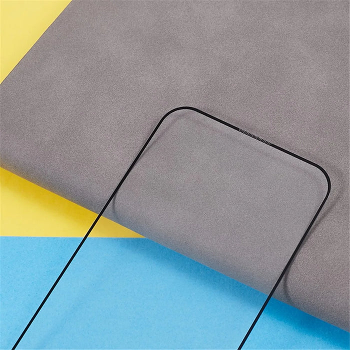 For iPhone 15 Plus Touch Sensitive Screen Protector 9D Side Glue Full Protection Tempered Glass Film - 5