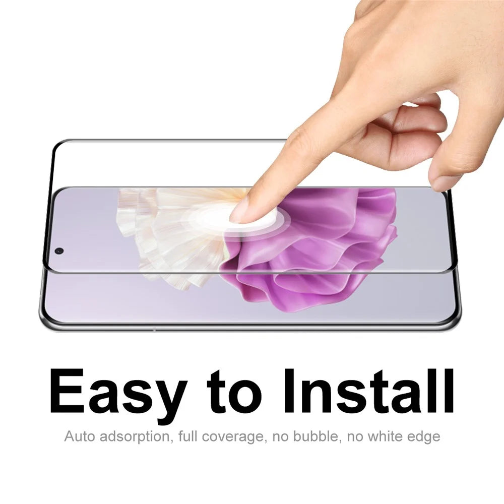 ENKAY HAT PRINCE 5PCS For Huawei P60 / P60 Pro / P60 Art 9H Full Screen Protector 0.26mm 3D Curved Edge Tempered Glass Support Fingerprint Unlock - 6