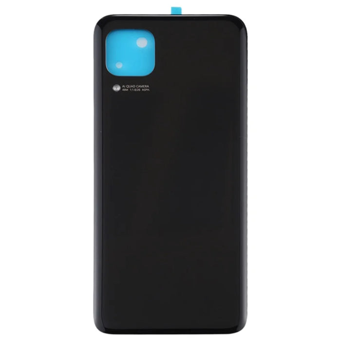 For Huawei P40 lite 4G Battery Housing with Adhesive Sticker + Camera Lens Cover - Black - 2