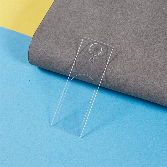 For Google Pixel 8 Tempered Glass Camera Lens Protector 2.5D Arc Edge Silk Printing HD Clear Lens Film - 3