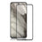 AMORUS For Google Pixel 8 Silk Printing Full Glue Phone Screen Protector Tempered Glass Film - Black - 1